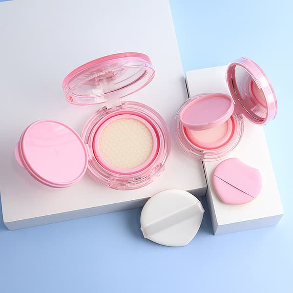 Luftkuddebox med puff kompakt bärbar DIY Foundation BB Cr Small