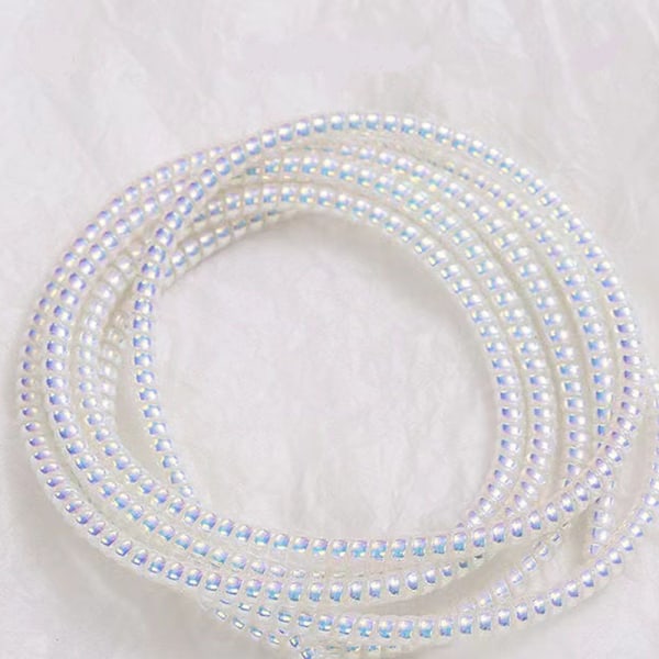 1,4m Fargetelefon Wire Cord Taubeskytter Fjærbeskyttelse Rop white