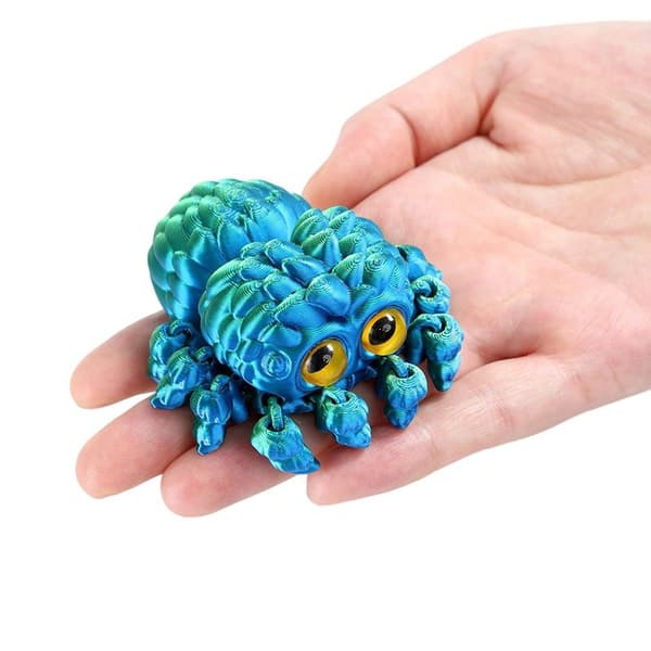 3D-printad spindelfigur inomhus/utomhusdekor för hem och bil A3
