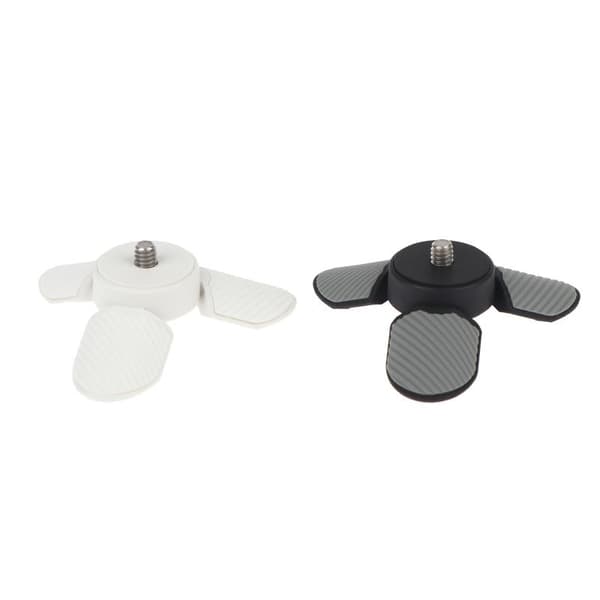 Plast Mini Stativ 1/4'' Skruvfäste För Actionkamera V Black