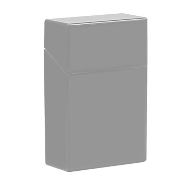 Box Case Plast Eco-vänlig Knapp  Fodral Hållare Behållare Gray