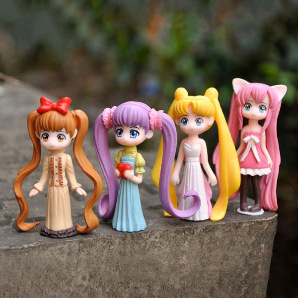 Anime SAILOR MOON Vakker jente Vann Ice Moon Figur Doll Des 6#