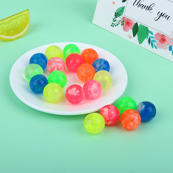 20 kpl Kumipilvi Pomppupallot Lelu Hyppypallot Mini Neon Swi