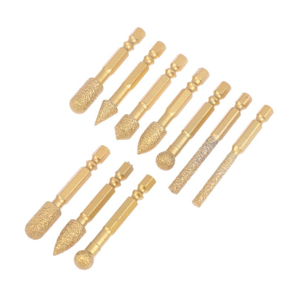 3/7 stk diamant slipehode fliser roterende fil poleringshode for Q1