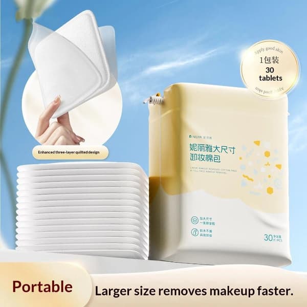 Ansigtsvatrondeller 30/100/120/150 stk. Mellemrum Makeupfjerner 30 Pcs