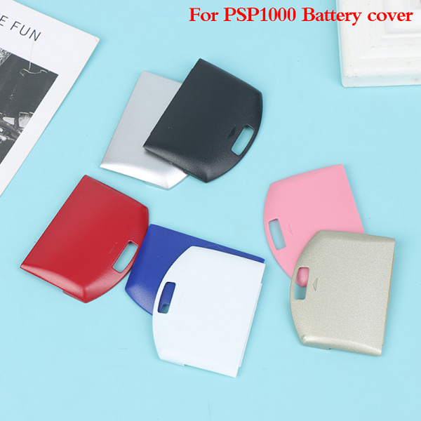 Batterideksel for PSP1000-konsoll For PSP 1001 1000 1002 1003 1 Silver