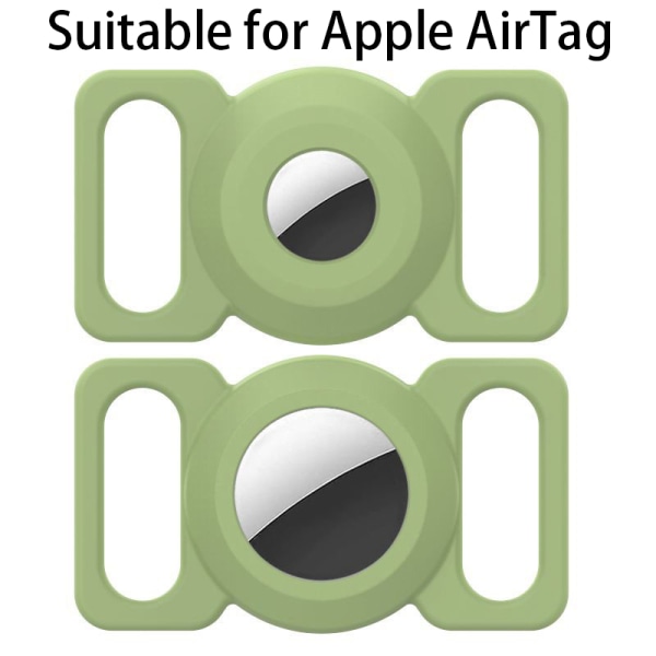 For Apple Airtag-beskyttelsesveske Myk silikonbeskyttelsesveske A8
