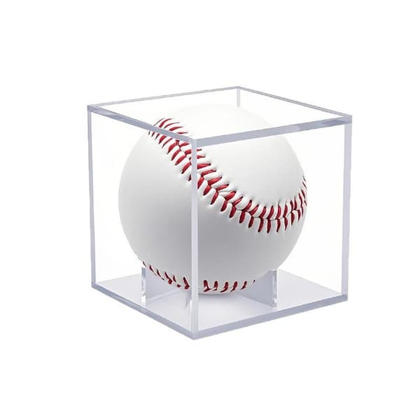 80mm akryylinen baseball-vitriini pölytiivis kevyt urheilu S