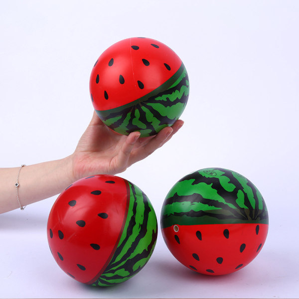 5 Tommers oppblåsbar vannmelonball Barneskinnballbarn