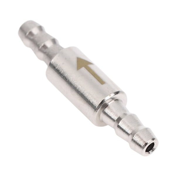 Tilbakeslagsventil for CO2-utstyr, vann for 4 mm rør, akvariumskontroll Silver