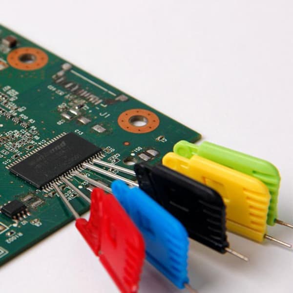 10 st Chip IC-klämma SOP SOIC TSOP MSOP SSOP SMD IC Testklämma Så 10pcs