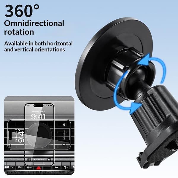 Bilventilklips Magnetisk Telefonholder Kompatibel med Bil Mo A3