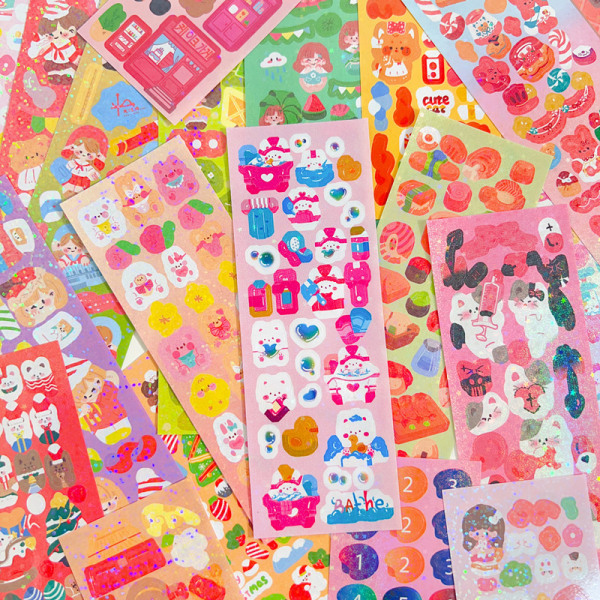 10 STK Stickers Pack Kawaii e Stickers DIY n Stickers Decoration A5