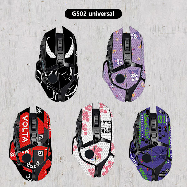 G502 Universal Wired trådløs mus Anti-slip Stickers Anti-sli A4