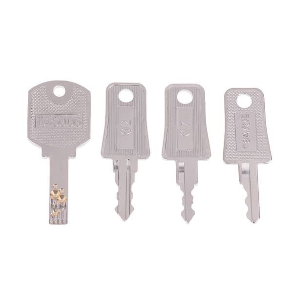 1 sett TSA bagasjenøkkel 007 TSA002 TSA006 TSA Safe Lock Key Master 4pcs