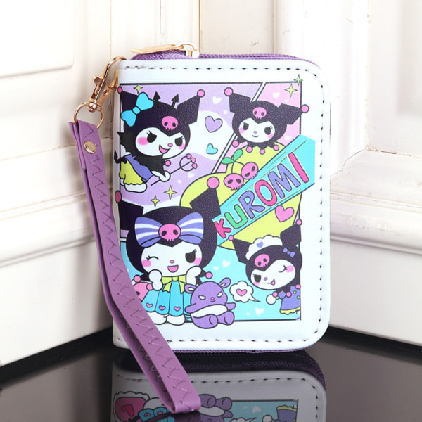 Kawaii Myntpung Kuromi Cartoon Anime e Printing Portable Smal 13