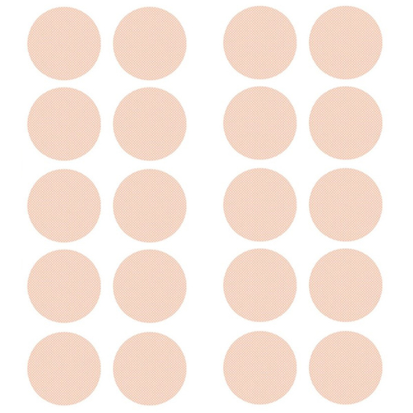 Mænd Nipple Cover selvklæbende klistermærker BH Pad Bryst Kvinder Invisib Beige