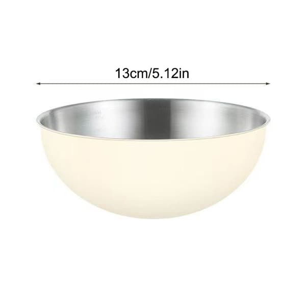 Miksboller i rustfritt stål med mål 13cm