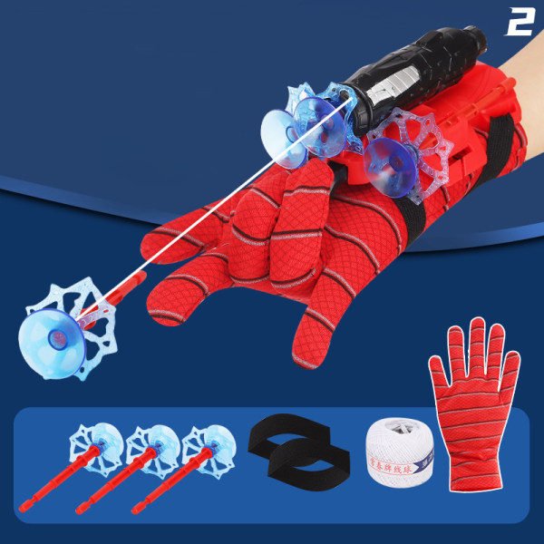 Hämähäkkisilkkilähetinelokuva Cosplay-laukaisija Glove Web Shoot 2