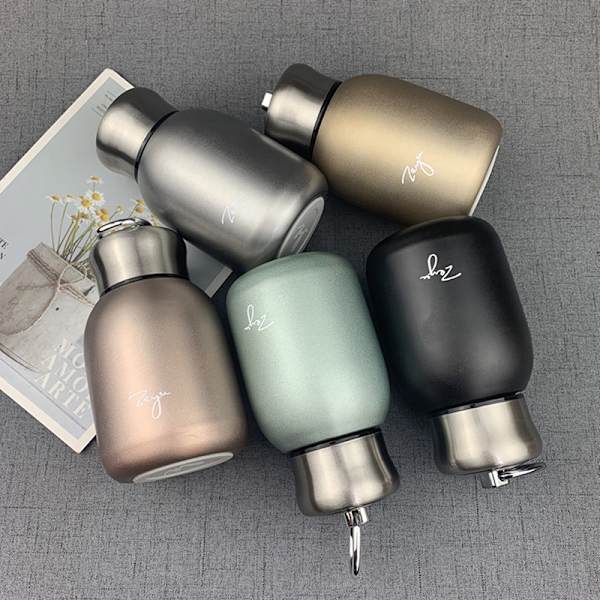 300ml Mini Kaffe Vakuum Kolber Nydelig Termos Bærbar Reise Silver