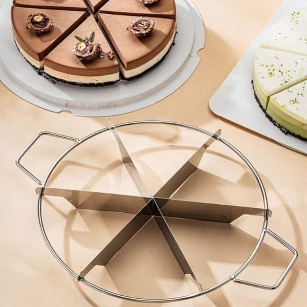 4-10 rutenett kakekutter brødkake porsjonsmarkørpresse 6 grids