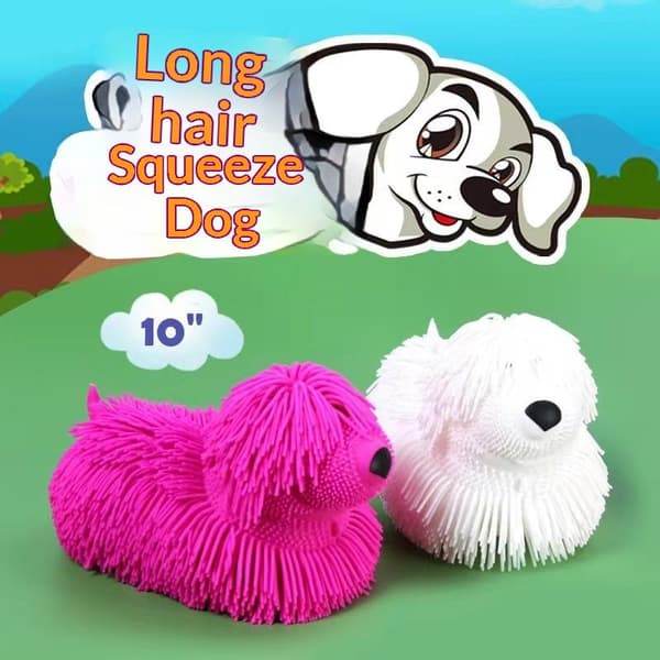 Morsom sensorisk hjelp, hund, PVC, dekompresjon for barn A2