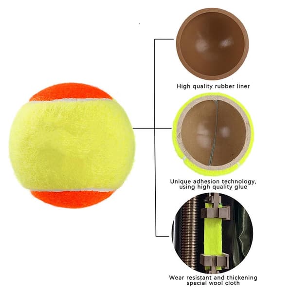 Strandtennisbolde 50% Standard Pressure Soft Professional Tenn 1PC