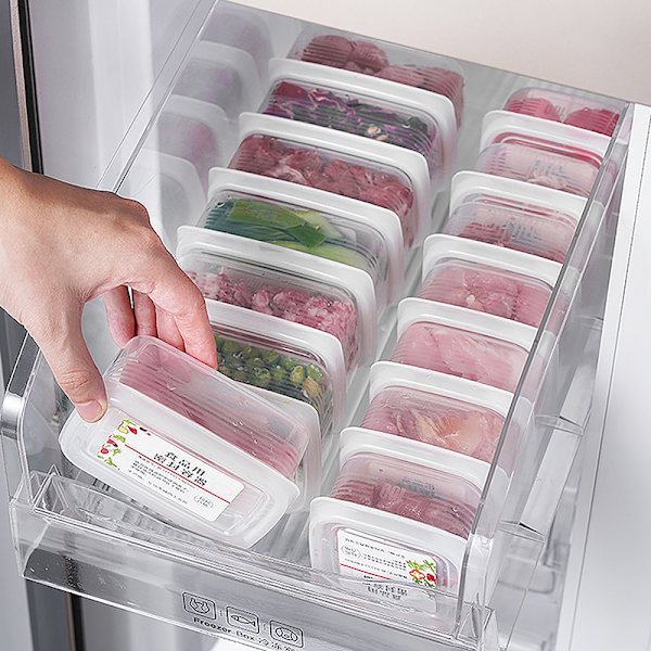 Container Fryser Frossent Kød Opbevaringsboks Frossen Grade Opbevaring B