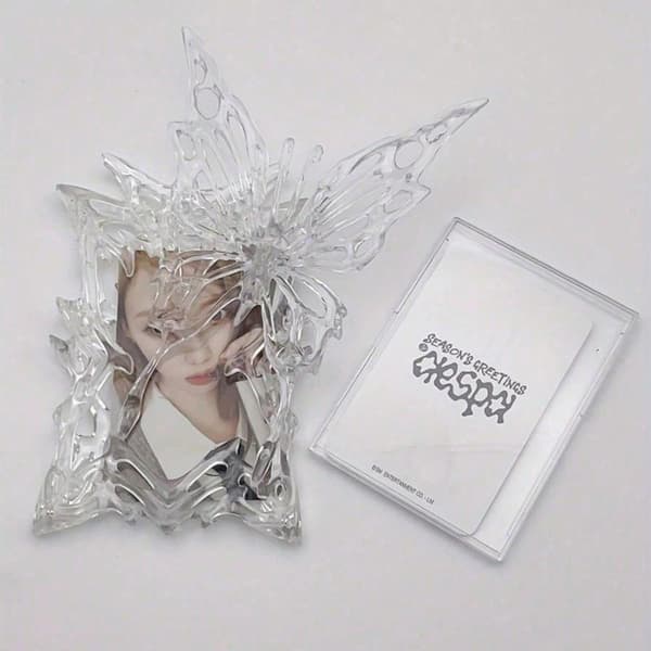 Sähköpinnoitettu kuvakorttipidike - Personoitu Kpop-tähtikortti P A2