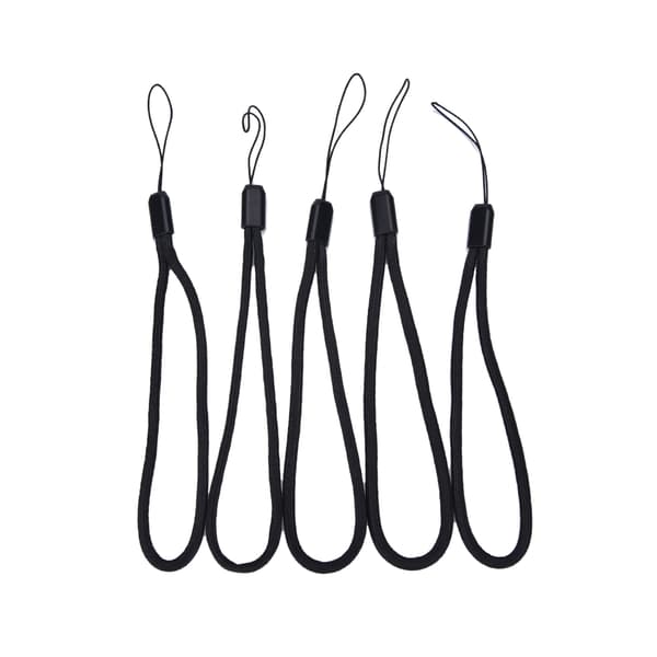 5x musta nylon rannehihna