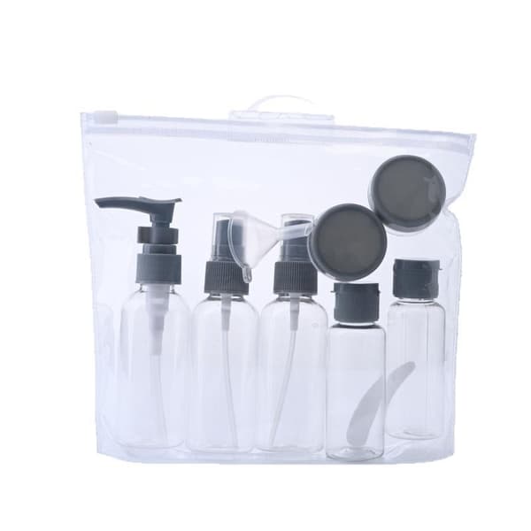 11 st reseflaskor 40/60 ml tomma flaskor mjuk plast lotion S