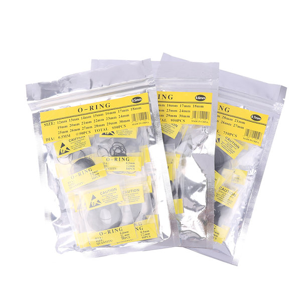 750/950 STK O-Ring Klokke Bakdeksel Pakninger For Urmaker 0.7MM