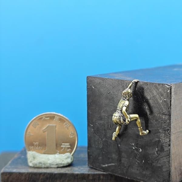 Messing Klatring og Bjergbestigning 1:64 Miniatur Scene Figur