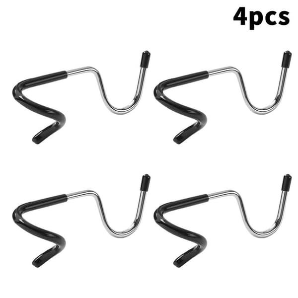 4 st bärbara ljusstativhållarkrokar i rostfritt stål för tält 4pcs