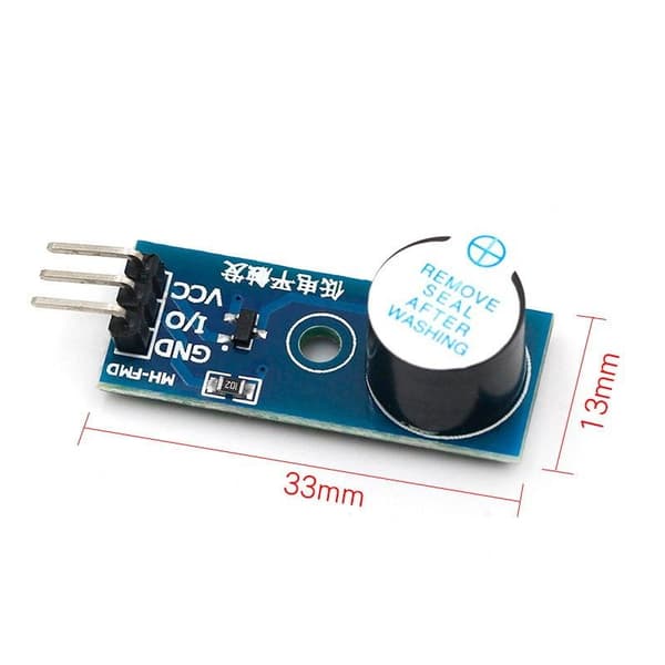 Estardyn Aktiv Passiv Dual Mode Buzzer Modul 5V Høj Lav Niv High level