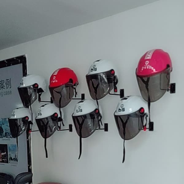 Hatt Cap Oppbevaring Display Holder Rack Hjelm Stativ Organizer Henge Black