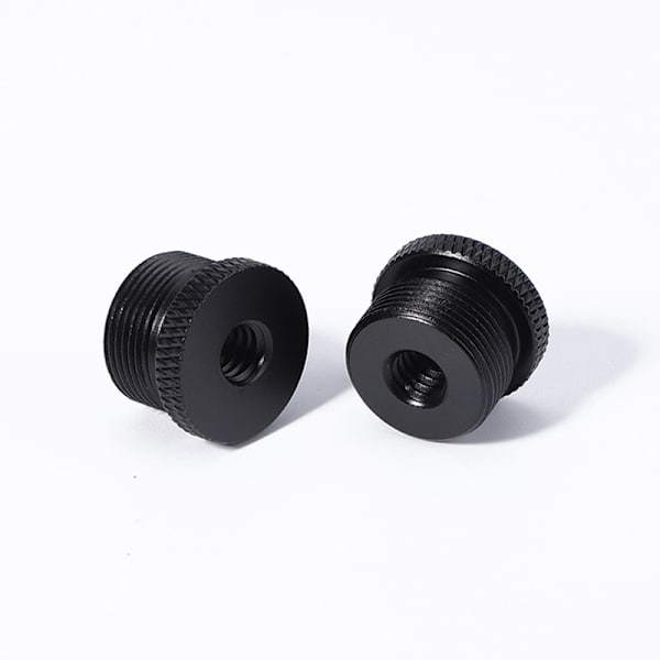 Mikrofonitelineen muunnosruuvit 1/4" - 5/8" kierreruuvi Mo Silver