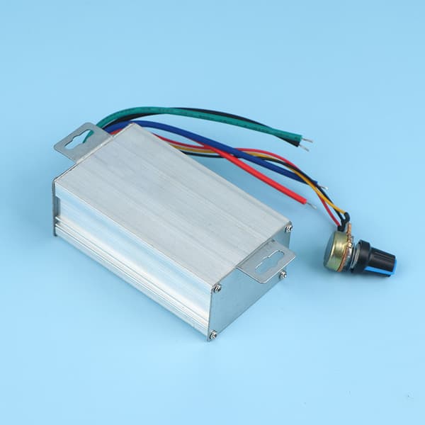 Trinnløs DC Motor PWM Hastighetskontroller DC9-60V 20A Motorpuls