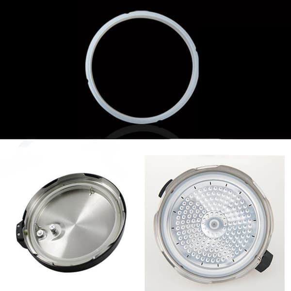18-24 cm silikonbyte genomskinlig packning Hemma tryckkokare 20CM