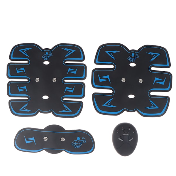 Vibrations abdominal muskel træner battery host