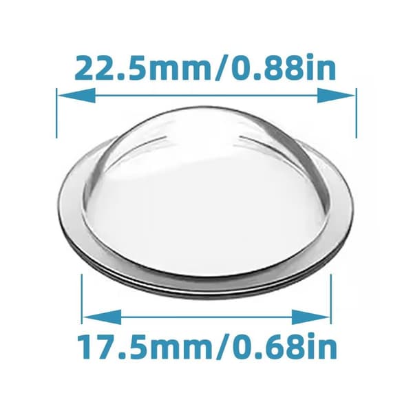 2/4PCS Universal 360 Panoramisk Backkamera Skyddsskydd S A