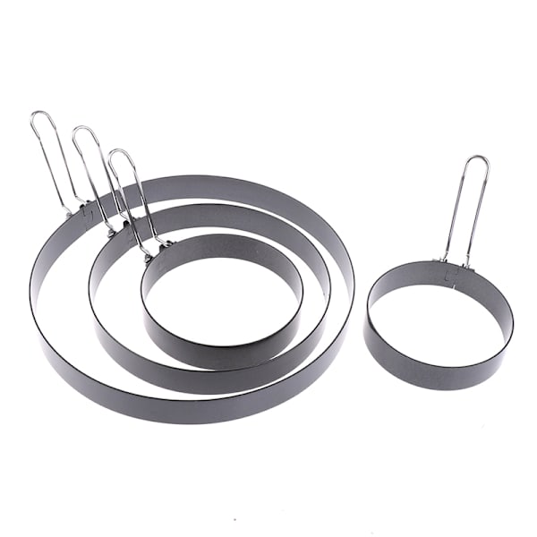 9/10/15/20 cm Pannkaka Form Metall Stekt ägg Shaper Non Stick 9cm