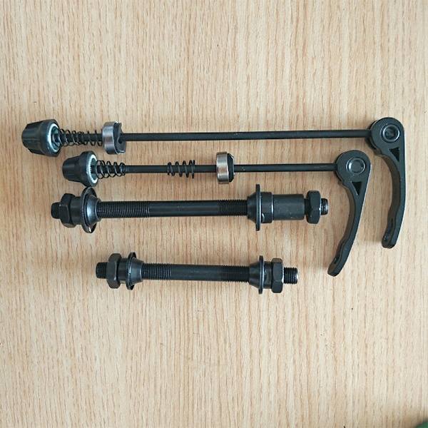 Cykel Quick Release + Forbagaksel Udløserstang foran rear