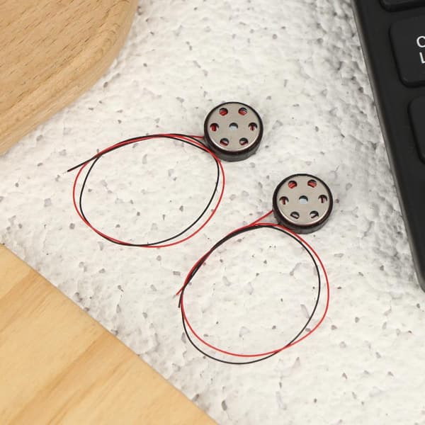 2 stk. 13 mm knogleledningshøjttaler 8 ohm Bluetooth-øretelefon Ultra 2Pcs