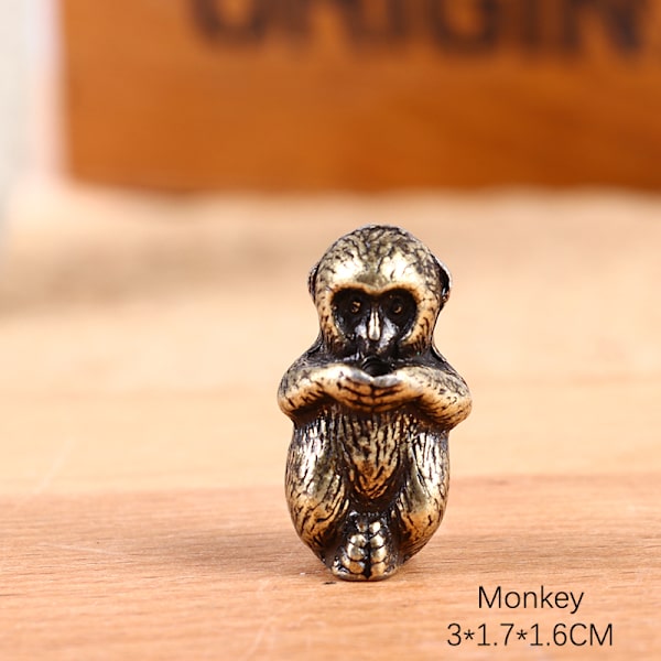 Røgelse Pinde Holder Brænder Zodiac Dyr Joss-Stick Stand Cen Monkey