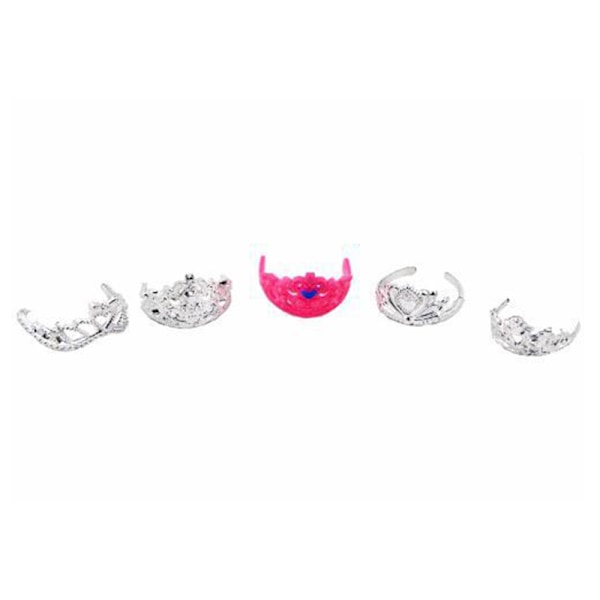 Miniklänning Handväskor Kronhängare Glasögon Docka Kläder