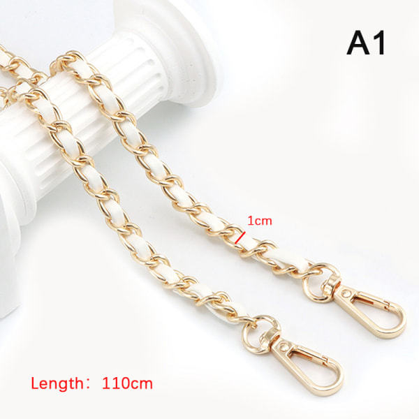 110 cm Pung Chain Strap Crossbody Chains Erstatningslæder A1