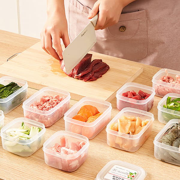 Kylförvaring för fryst kött, grönsaker och färskvaror -Grad Rectangle