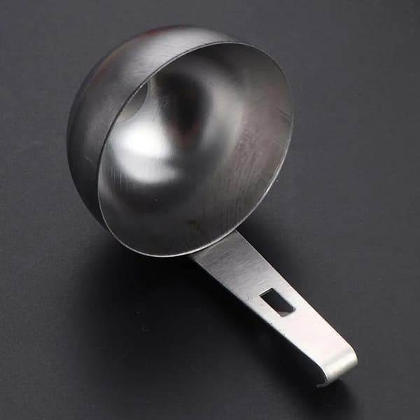 Eggekoker for posjerte egg, non-stick stor eggposjeringspanne B
