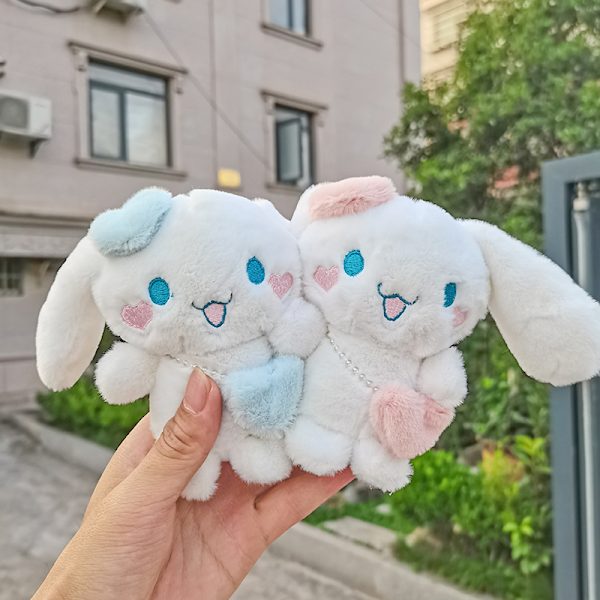 e Cinnamon Plush Keychain Kawai Cinnamon Plush Toy Keychain Car Blue